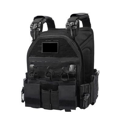 Colete protetor multifuncional tático ao ar livre de poliéster Nylon Molle Nij IIIA